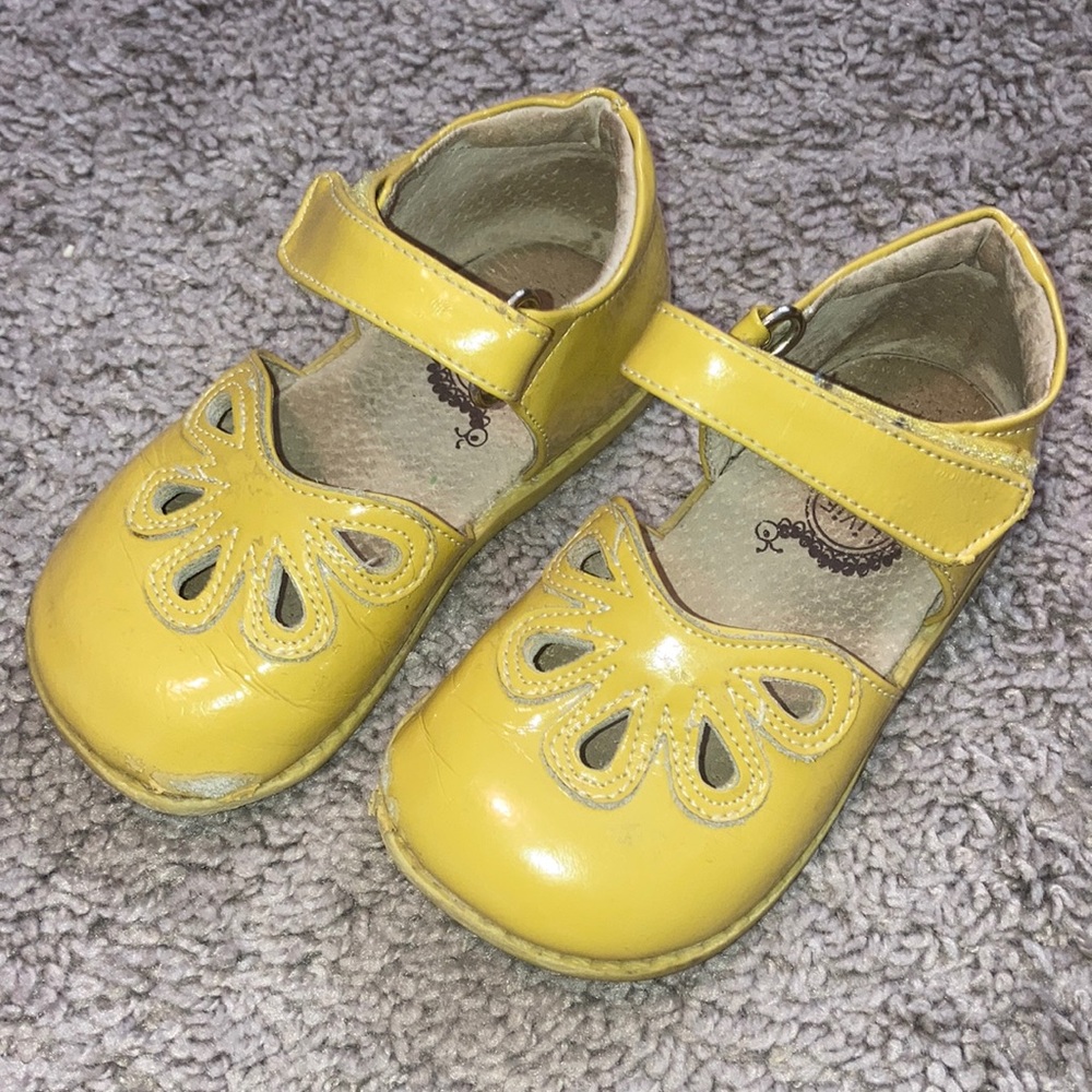 Livie Luca Mustard Yellow shoes